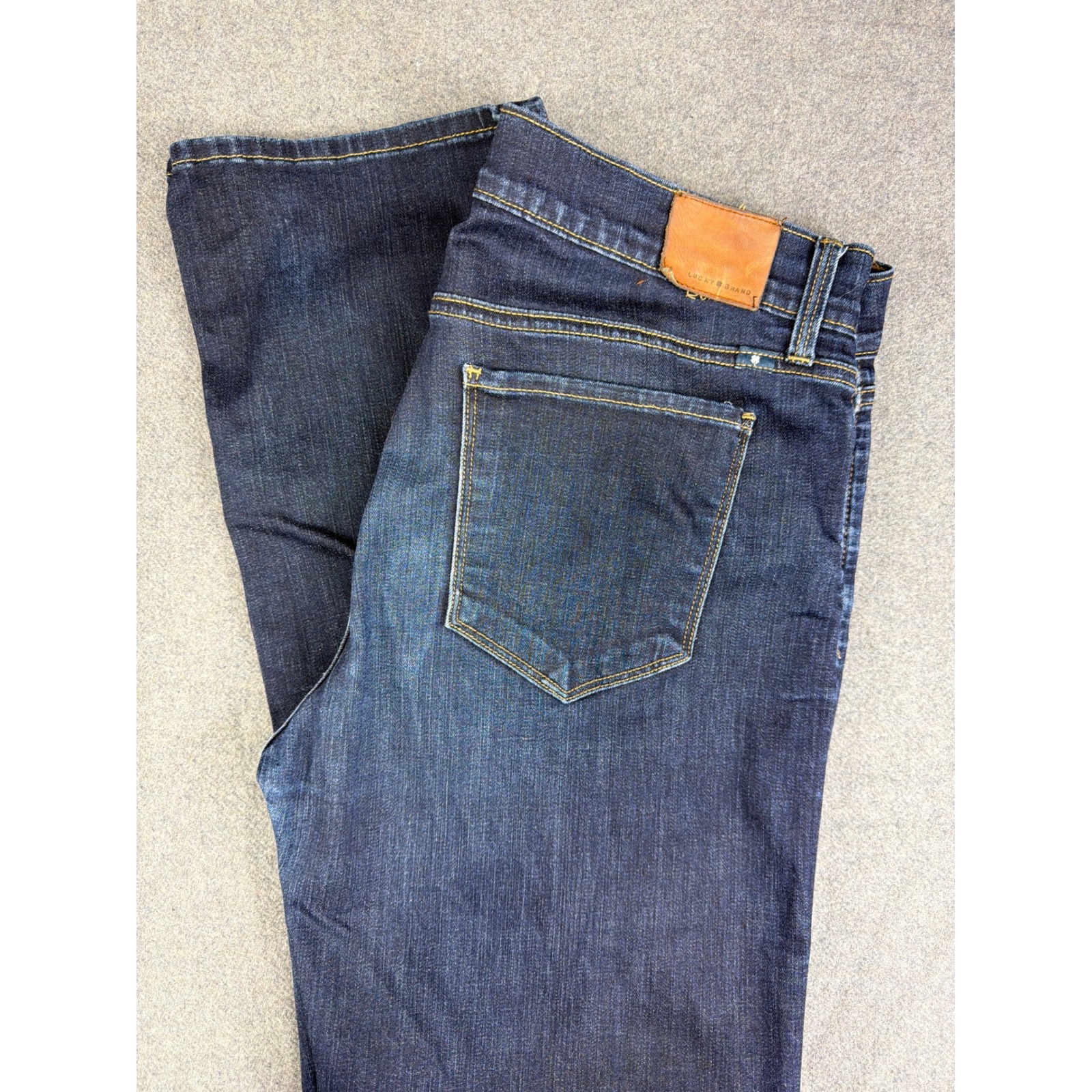 Lucky Brand Brooke Boot Jeans Womens 1231r Dark Indigo Blue Bootcut Denim